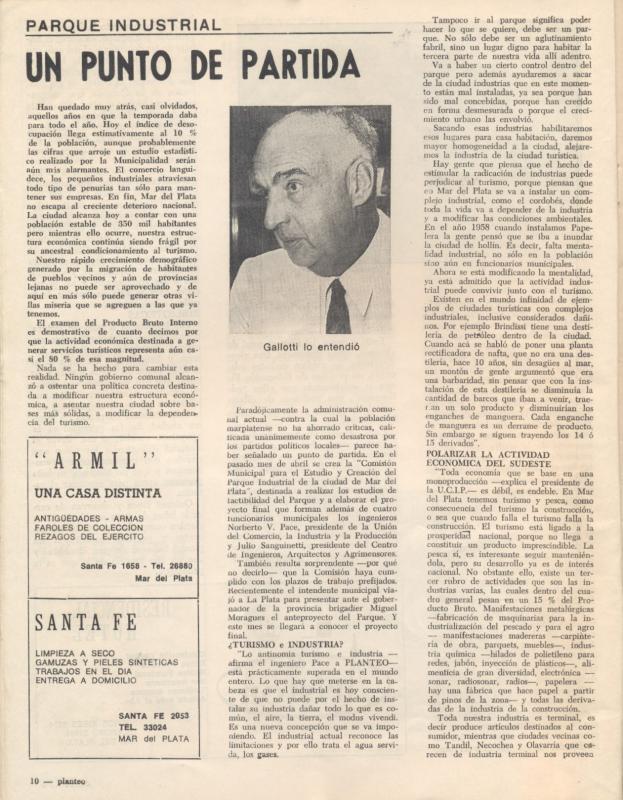 Noticia Revista Planteo_Parque Industrial_ un punto de partida_2-10-1972 .JPG Noticia Revista Planteo_Parque Industrial_ un punto de partida_2-10-1972 .JPG